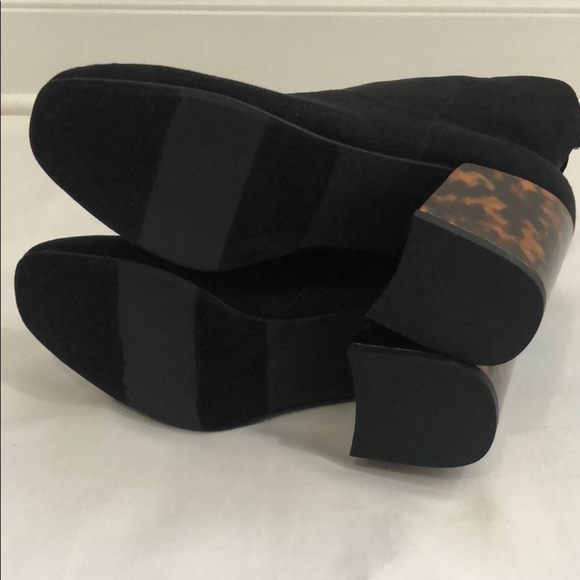 LAST TWO AVAILABLE!! New Women's High Heel Ankle Boots Black Leopard Size 8 - Picture 7 of 16